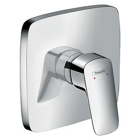 Unterputz-Brausemischer Hansgrohe Logis, Rosette 155 x 155 mm, chrom - 71605000