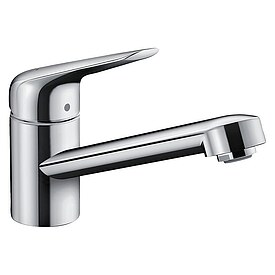 Spltischmischer Hansgrohe 100 Focus M42 Schwenkauslauf, Ausladung 189 mm, chrom - 71808000