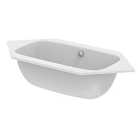 Sechseck-Badewanne Ideal Stadard i.life 1900 x 465 x 900 mm, Inhalt 260 l, Acryl, wei - T476701