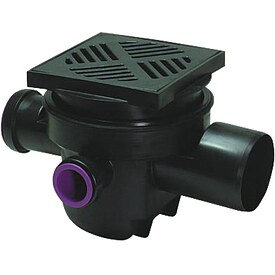 KESSEL Kellerablauf DN 100, Rost - 200 x 200 - 29111