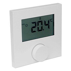 Raumregler Alpha direct Standard Display - 230 V - Gehuse signalwei