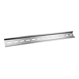 Hutschiene TS 35 x 7,5 mm gelocht - Stahl verzinkt - Lnge 326 mm