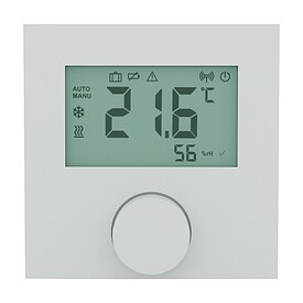 Mhlenhoff Alpha Smartware Raumbediengert Display, wei neutral - RDS 61011-N7