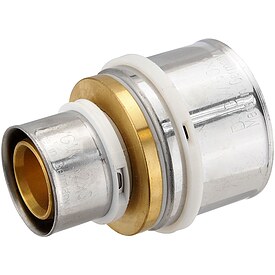 Pressfitting-Kupplung 50 x 4,0 mm - 32 x 3,0 mm f�r MV-Rohr