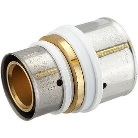 Pressfitting-Kupplung 50 x 4,0 mm - 40 x 3,5 mm f�r MV-Rohr