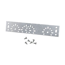 Montageplatte 250 mm Stahl verzinkt fr Pressfitting-Wandwinkel / Wandscheiben - doppelt - Stichmae 73, 80, 100, 153 mm