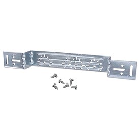 Montageplatte 380 mm Stahl verzinkt fr Pressfitting-Wandwinkel / Wandscheiben - doppelt - Stichmae 73, 80, 100, 153 mm