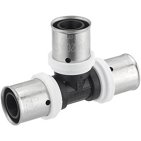Pressfitting-T-Stck PPSU 20 x 2,0 - 20 x 2,0 - 20 x 2,0 mm fr MV-Rohr