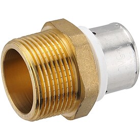 Pressfitting-bergang 32 x 3,0 mm - 1 1/4 Zoll Auengewinde fr MV-Rohr
