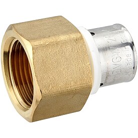 Pressfitting-bergang 26 x 3,0 mm - 1 Zoll Innengewinde fr MV-Rohr