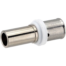 Pressfitting-bergang 16 x 2,0 mm MV-Rohr auf 15 mm Kupferrohr - Pressanschluss vernickelt