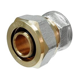 Schraubfitting-bergang mit Innengewinde - 20 x 2,0 mm - 3/4'' fr Alu-Mehrschicht-Verbundrohr