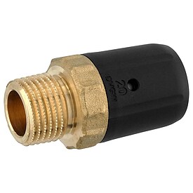 Steck-�bergang 20 x 2 mm - 1/2'' AG f�r Mehrschicht-Verbundrohr