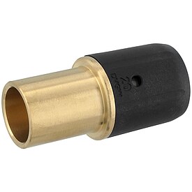 Steck-�bergang 20 x 2 mm MV-Rohr auf 22 mm Kupferrohr Pressanschluss