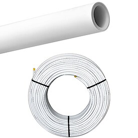 Mehrschichtverbundrohr 32 x 3 mm - Rolle mit 25 m - DVGW-geprft