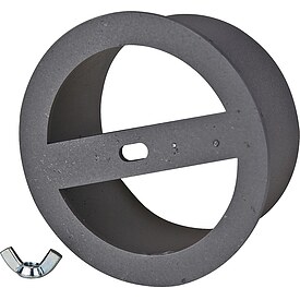 Anschlussstutzen Verbrennungsluftzufuhr  100 mm