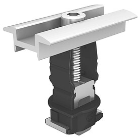 K2 Systems PV-Befestigung Modulmittelklemme fr Single- und SolidRail-System - versch. Farben