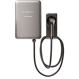 Enphase Wallbox EV-Charger 2 ein-/dreiphasig, mit Typ 2 Stecker und 7,5 m Kabel, RFID - von 7,4 - 22 kW