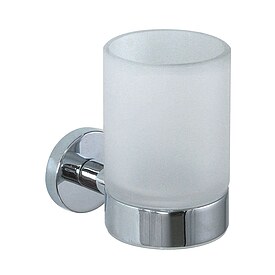 Glashalter ROMAN DIETSCHE VARUNA mit satiniertem Glas - chrom - 778210