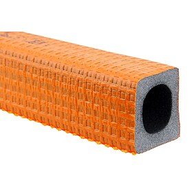 PE-Isolierschlauch EXZENTROFLEX COMPACT fr Rohr  26 - 28 mm - Dmmschichtdicke 9 mm - Lnge 2 m