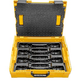 REMS Systemkoffer L-Boxx mit Einlage fr 8 REMS-Presszangen und 6 REMS Pressringe 45 - 571136