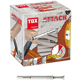 TOX Nageldbel Attack 8 x 80 mm - 50 Stck - 017102231