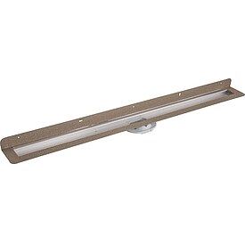 Viega Advantix Grundk�rper f�r Duschrinne, L-f�rmig, Edelstahl - verschiedene Gr��en