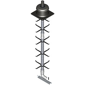 Viessmann Basispaket Schacht (flexibel),  60 mm, Kunststoff (PPs, Typ B) - 7248206