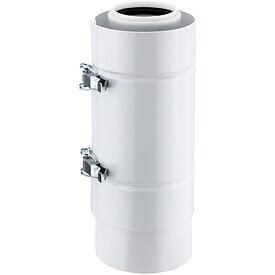 Viessmann AZ-Trennstck (Schiebemuffe),  80/125 mm, Kunststoff (PPs) / Aluminiumblech, wei - 7194329