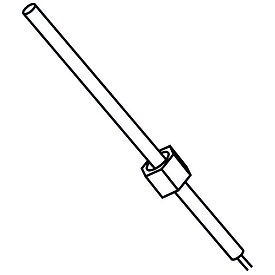 Carrier Temperatursensor (NTC 10 kOhm) Rtech - 5 m L�nge