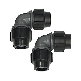Vaillant Winkelkupplung 90 (2 Stck) zur Umlenkung von PE-Verbindungsrohr 40 x 3,7 - 0020112792