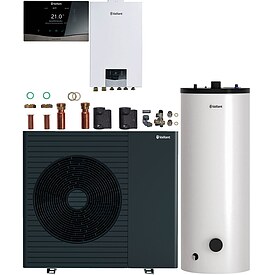 Vaillant W�rmepumpenpaket 4.1308 aroTHERM pro /7.1 VWL 115/7.1 A mit Hydraulikstation, Speicher 250 l, Regelung VRC 720/3 - 8000050509