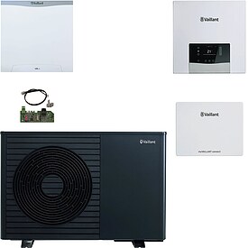 Vaillant W�rmepumpenpaket 4.1400 aroTHERM pro /7.1 VWL 55/7.1 A mit Steuerungssystem VWZ AI, Internetmodul VR 940f - 8000050510