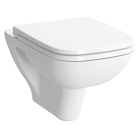 Wand-Tiefsp�l-WC VitrA S20 360 x 350 x 520 mm, sp�lrandlos, eckige Form, wei� - 7507B003-0075