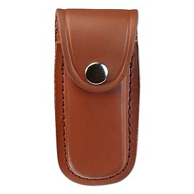 HERBERTZ Lederetui fr Taschenmesser - braun - 2690110