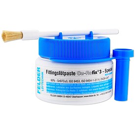 FELDER Fittingltpaste Cu-Rofix3 Spezial - 250g-Dose mit Pinsel - 29760551