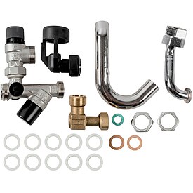 WOLF Aufputz-Anschluss-Set Trinkwasser f�r Gas-Brennwert-Zentrale CGW-2 - 8610476