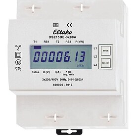 WOLF Energiez�hler 3-phasig mit SO-Schnittstelle - 9149697