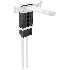 MEGARO EPP-Wandbox fr Heizkrperanbindung - Alu-Mehrschichtverbundrohr 16 x 2,0 mm - L-Form