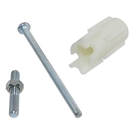 Anbausatz MS-NRL fr Stellmotoren 10.230 / 230-473 auf Heizungsmischer LANDIS & STAEFA Serie 2