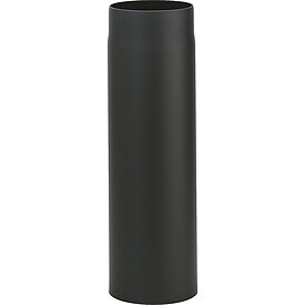 Rauchrohr  150 mm, lackiert, Lnge 1.000 mm, schwarz