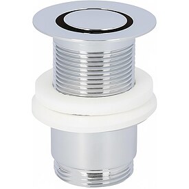 Schaftventil 1 1/4&ldquo; mit feststehender Ablaufplatte, ohne �berlauf - � 63 x 55 mm