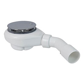 VIEGA Tempoplex-Ablaufgarnitur fr  90 mm Ablaufloch - mit Abdeckhaube - fr DN 40/50 - 575 601