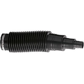 Dunstrohranschluss flexibel mit Rollring, Nennweite 50/70/100