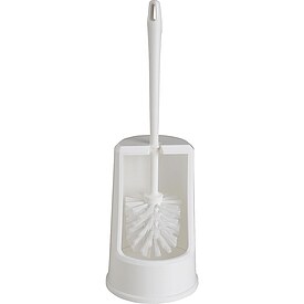 WC-B�rstengarnitur, Kunststoff wei�, B�rste wei�