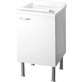 Waschtrog mit Unterschrank mit 1 Tre, 460 x 850 x 510 mm