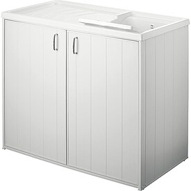 Waschtrog mit Unterschrank mit 2 Tren, 1009 x 600 x 925 mm