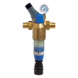 BWT ''Bolero'' Hauswasserstation DN32 - 1 1/4'' mit Druckminderer und Manometer - gem. DVGW-Richtlinie