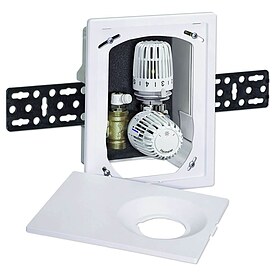 HEIMEIER Multibox K-RTL Unterputz - Rcklauftemperatur-Begrenzer mit Thermostat - 9301-00.800