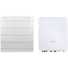 Sungrow PV-Paket mit Batteriespeichersystem SBR128-V13 12,8 kWh & Hybrid-Wechselrichter SH-RT in versch. Leistungen